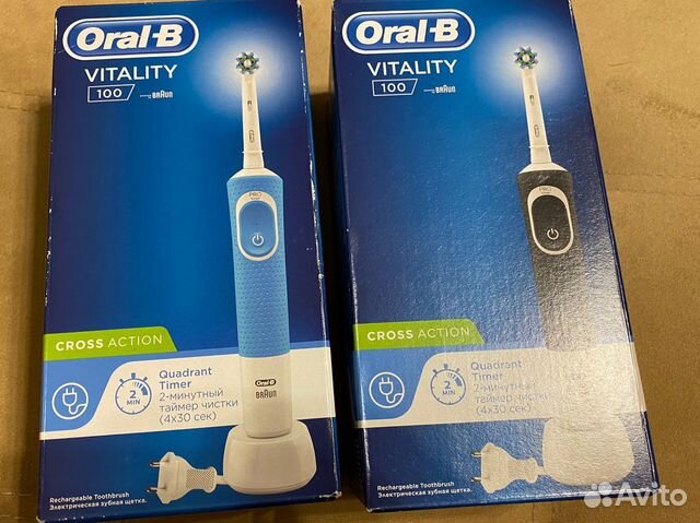 Зубная щетка oral b новая объявление продам