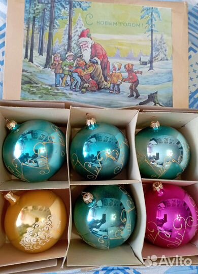 Елочные игрушки гдр