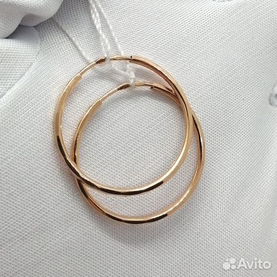 Золотые серьги