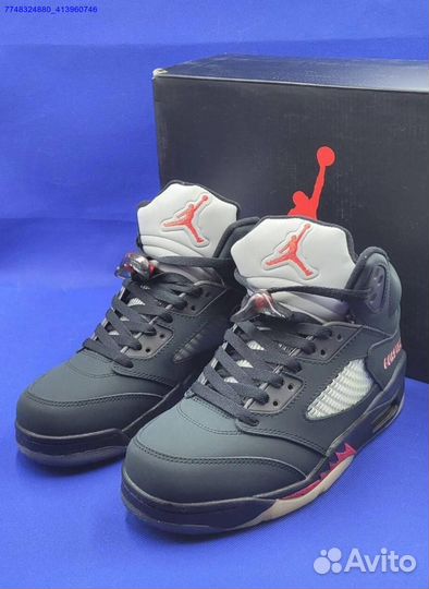 Кроссовки nike AIR jordan 5 retro gore-TEX (41-45) (Арт.78173)