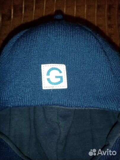 Шапка шлем для мальчика зима