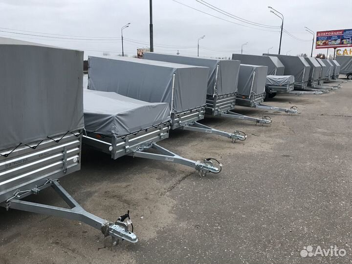 Прицепы для легковых автомобилей мзса
