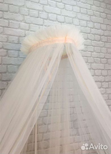 Балдахин в кроватку с держателем