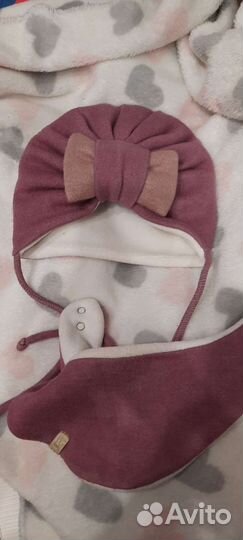 Комплект шапка, шарф