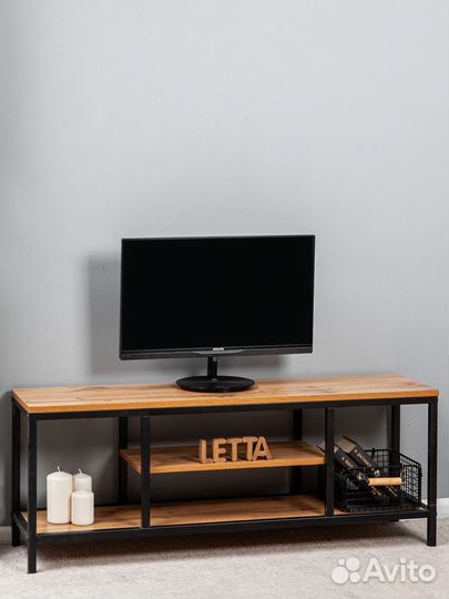 Тумба под тв в стиле лофт, Letta