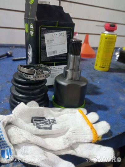 Шрус внутр Fiesta 01/Fusion 02- 1.4/1.6(B5/IB5)