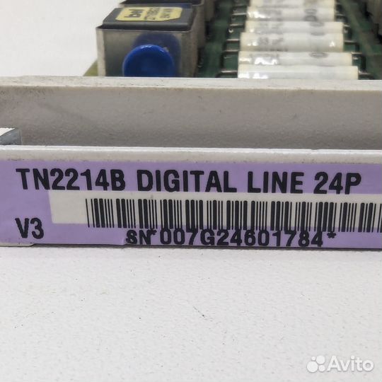 Плата TN2214B, Avaya