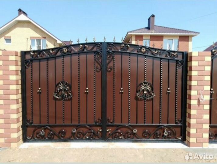 Кованые ворота