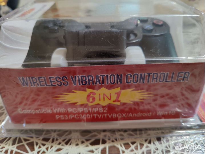 Джойстик беспроводной для PS1/PS2/PS3/PC/TV/Androi