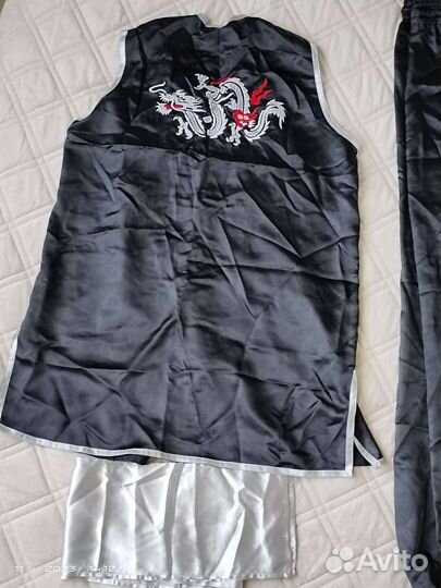 Костюм ушу ифу без рукавов