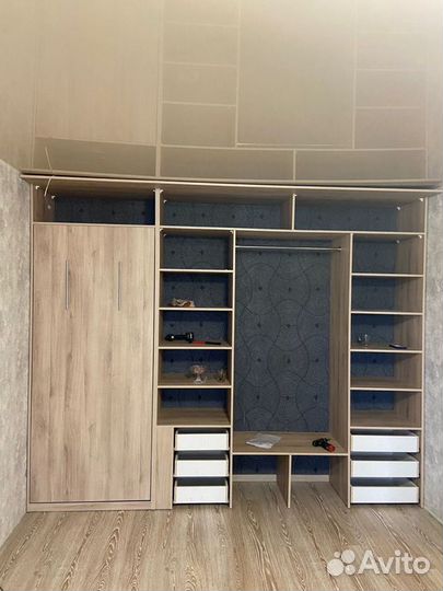 Подъемная откидная кровать трансформер-шкаф не бу