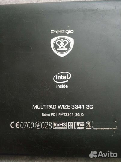 Планшет prestigio