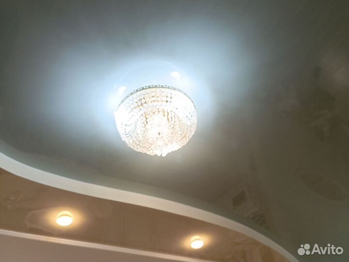 Люстра потолочная хрустальная