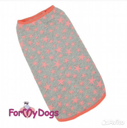 Футболка для собак For my dogs новая