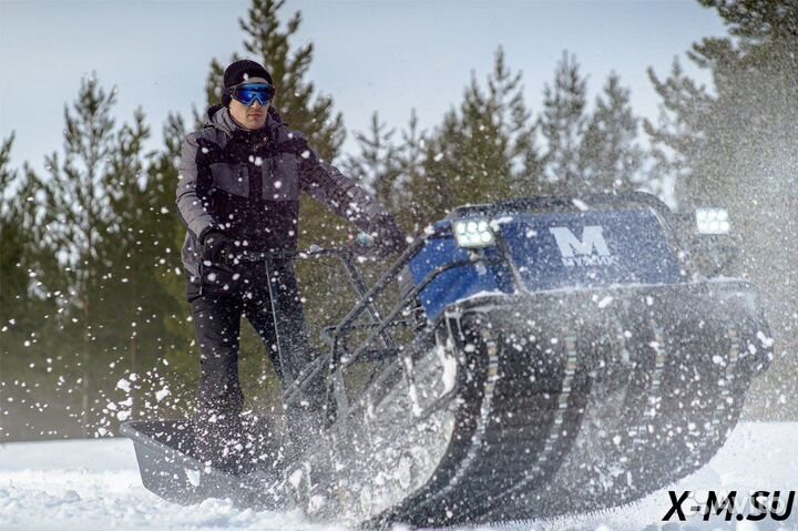 Мотобуксировщик мужик м500v люкс lifan