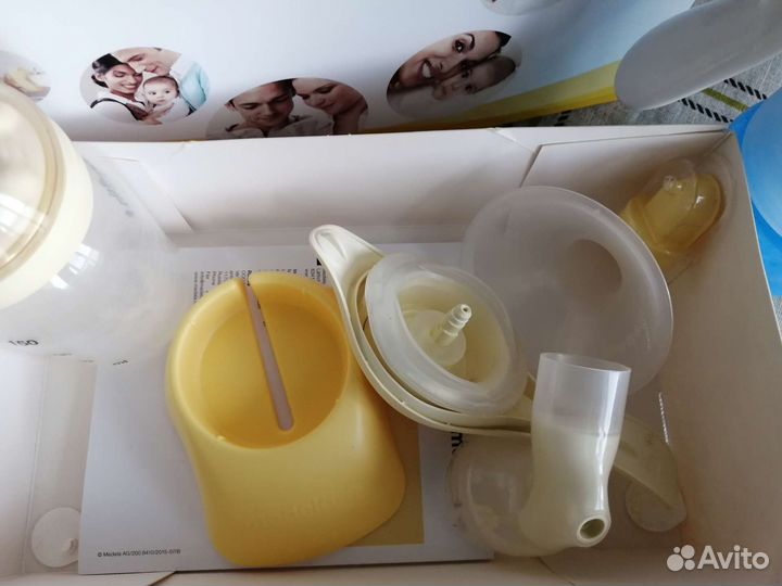 Бутылочка medelа avent + молокоотсосы и пакеты
