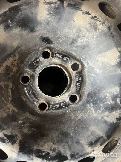 Штампованный диск r 16