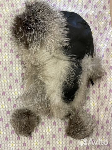 Шапка женская песец