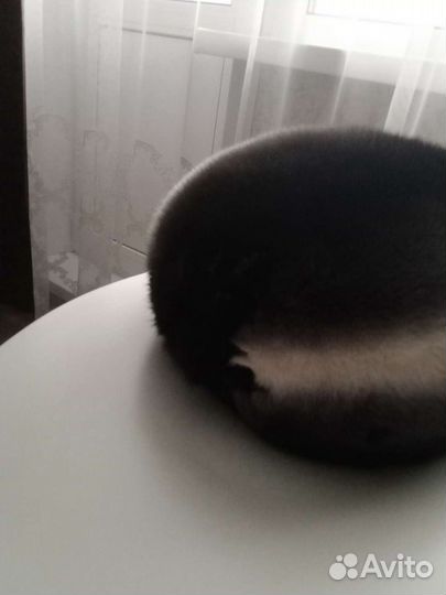 Норковый берет