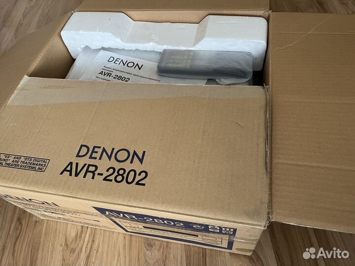 Denon AVR-2802 состояние нового, в коробке