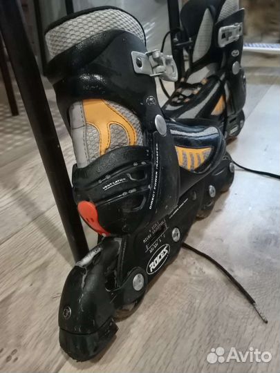 Роликовые коньки roces для мальчика и девочки