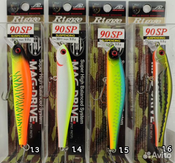 Воблер ZipBaits Rigge 90SP