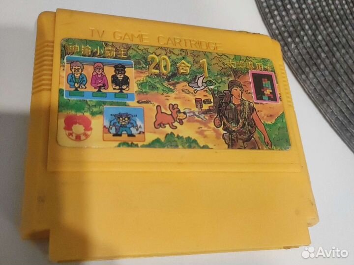 Стародельные картриджи Dendy