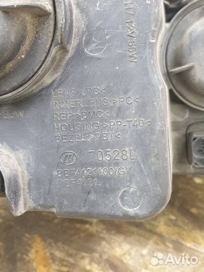 Фара левая Lifan Solano 2 1.8 2018