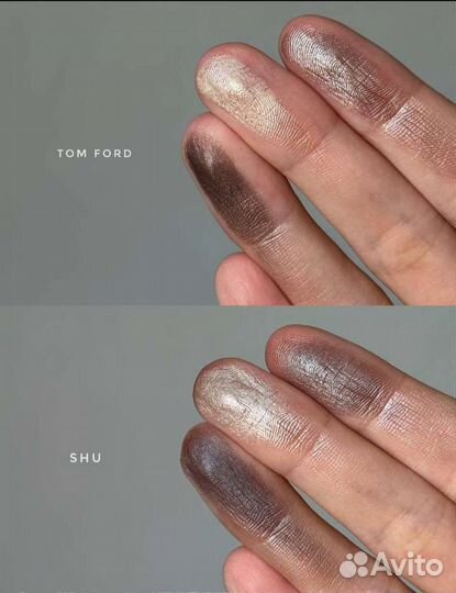 Тени Shu бежевый и капучино