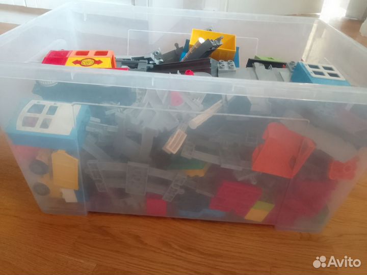 Железная дорога lego duplo 10508 10882