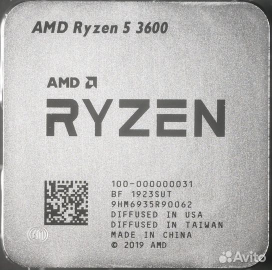 Процессор AMD Ryzen 5 3600 6(12) -ядерный