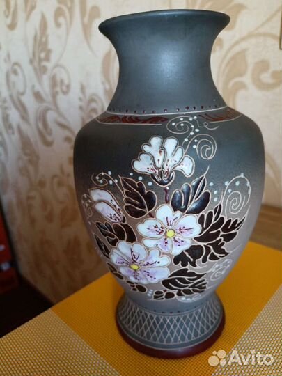 Ваза керамическая, ручная работа