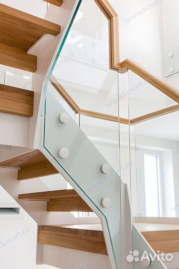 Лестницы со стеклом
