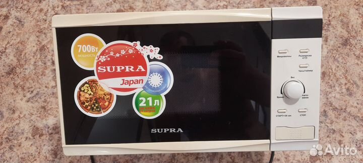 Микроволновка supra mws-2126tw