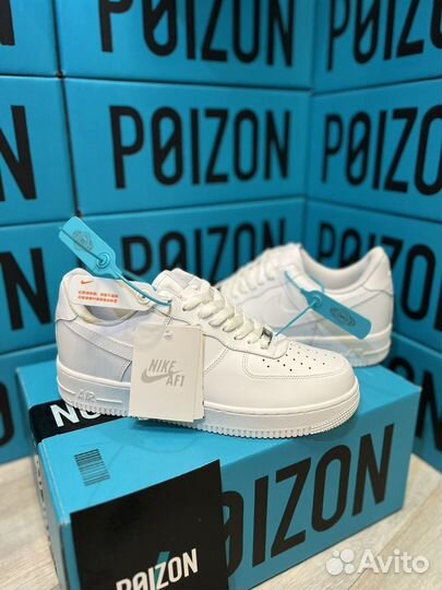 Nike air force 1 07 low white Оригинал (Poizon )