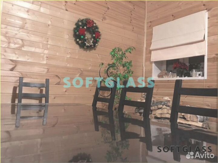 Гибкое/мягкое стекло, силиконовая скатерть