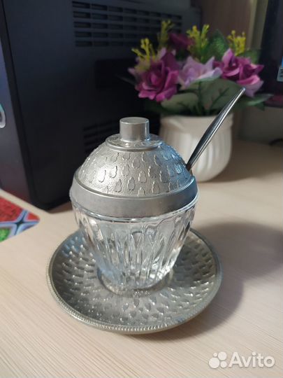 Горчичница винтаж СССР