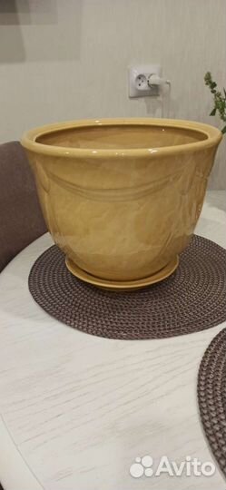 Цветочные горшки бу