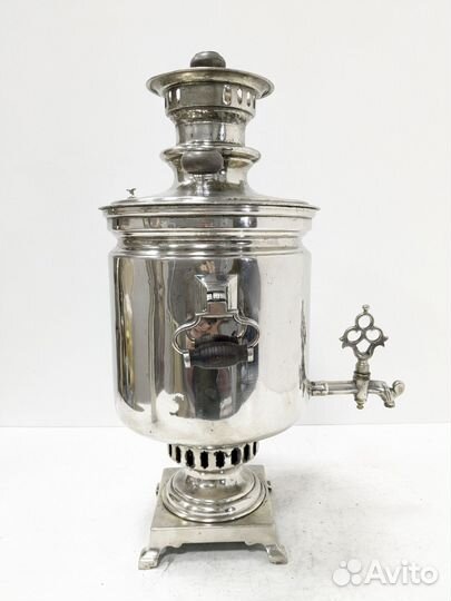Самовар на дровах 10л«Аленчиков и Зимин»1880-1886г