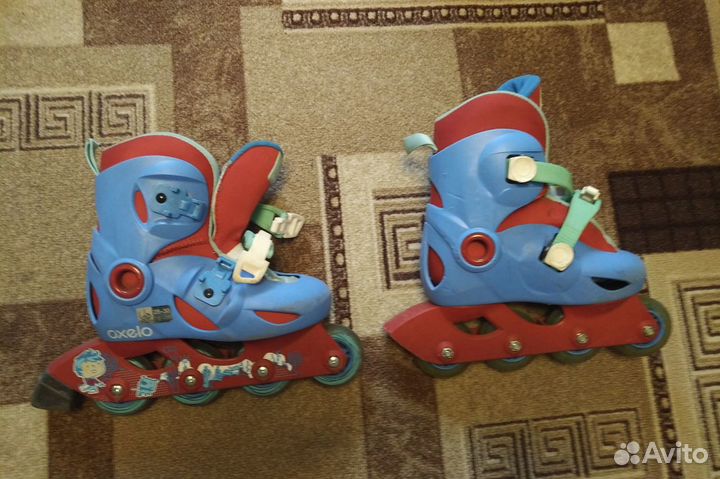 Коньки роликовые. 18-19 см