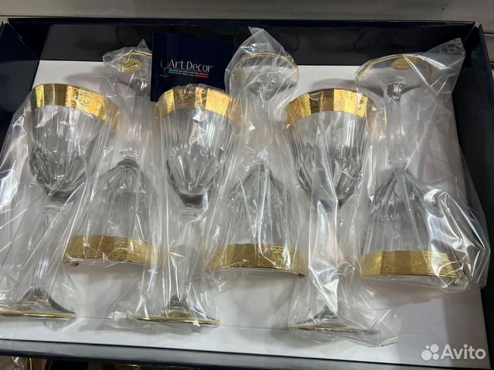 Хрустальные фужеры