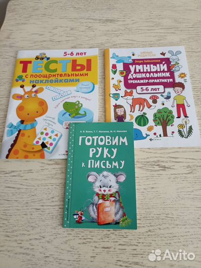 Книги развивающие, домино, раскраски