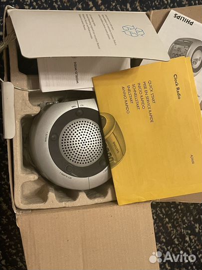 Радио часы philips