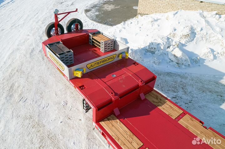 Полуприцеп трал (тяжеловоз) Juterborg JTB-40, 2024