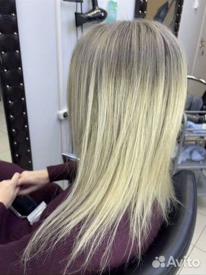 Наращивание волос, коррекция