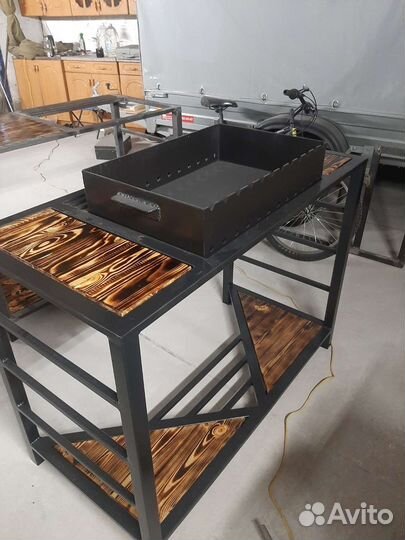 Мангалы в стиле лофт Кованные мангалы