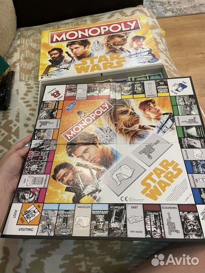 Редкая коллекционная Монополия Star Wars