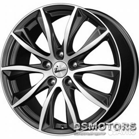 Диски Кazaнтип 7.5/18 5x114.3 ET37 d66.6 блэк джек