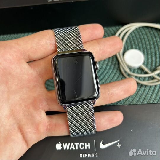 Apple Watch 3 42mm Nike+ АКБ 96
