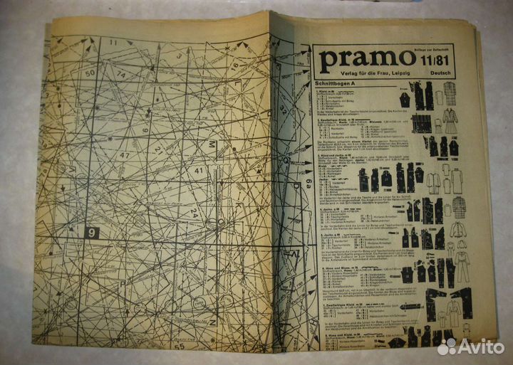 Журналы моды и шитья 80-х годов (ГДР, СССР)